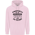 20th Wedding Anniversary 20 Year Funny Wife Mens 80% Cotton Hoodie Light Pink