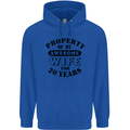 20th Wedding Anniversary 20 Year Funny Wife Mens 80% Cotton Hoodie Royal Blue