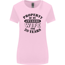 20th Wedding Anniversary 20 Year Funny Wife Womens Wider Cut T-Shirt Light Pink