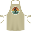 21 Year Wedding Anniversary 21st Marriage Cotton Apron 100% Organic Khaki