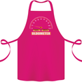 21st Birthday 21 Year Old Ageometer Funny Cotton Apron 100% Organic Pink