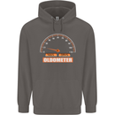 21st Birthday 21 Year Old Ageometer Funny Mens 80% Cotton Hoodie Charcoal