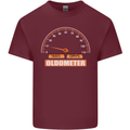 21st Birthday 21 Year Old Ageometer Funny Mens Cotton T-Shirt Tee Top Maroon