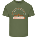 21st Birthday 21 Year Old Ageometer Funny Mens Cotton T-Shirt Tee Top Military Green