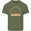 21st Birthday 21 Year Old Ageometer Funny Mens Cotton T-Shirt Tee Top Military Green
