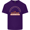 21st Birthday 21 Year Old Ageometer Funny Mens Cotton T-Shirt Tee Top Purple