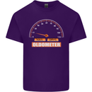 21st Birthday 21 Year Old Ageometer Funny Mens Cotton T-Shirt Tee Top Purple