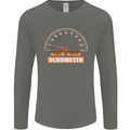 21st Birthday 21 Year Old Ageometer Funny Mens Long Sleeve T-Shirt Charcoal