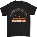 21st Birthday 21 Year Old Ageometer Funny Mens T-Shirt 100% Cotton Black