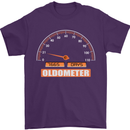 21st Birthday 21 Year Old Ageometer Funny Mens T-Shirt 100% Cotton Purple