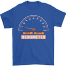 21st Birthday 21 Year Old Ageometer Funny Mens T-Shirt 100% Cotton Royal Blue