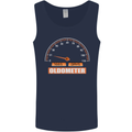 21st Birthday 21 Year Old Ageometer Funny Mens Vest Tank Top Navy Blue