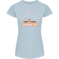 21st Birthday 21 Year Old Ageometer Funny Womens Petite Cut T-Shirt Light Blue