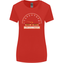 21st Birthday 21 Year Old Ageometer Funny Womens Wider Cut T-Shirt Red
