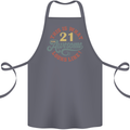 21st Birthday 21 Year Old Awesome Looks Like Cotton Apron 100% Organic Steel