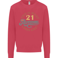21st Birthday 21 Year Old Awesome Looks Like Mens Sweatshirt Jumper Heliconia