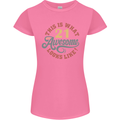 21st Birthday 21 Year Old Awesome Looks Like Womens Petite Cut T-Shirt Azalea