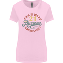 21st Birthday 21 Year Old Awesome Looks Like Womens Wider Cut T-Shirt Light Pink