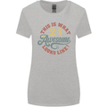 21st Birthday 21 Year Old Awesome Looks Like Womens Wider Cut T-Shirt Sports Grey