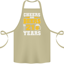 21st Birthday 21 Year Old Funny Alcohol Cotton Apron 100% Organic Khaki