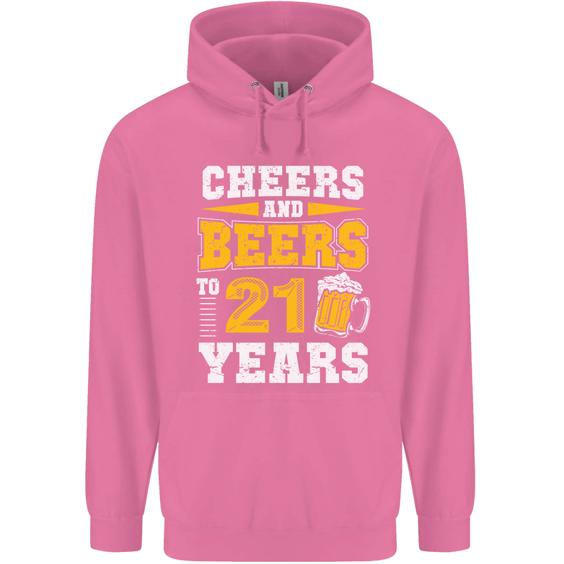 21st Birthday 21 Year Old Funny Alcohol Mens 80% Cotton Hoodie Azelea