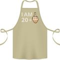 21st Birthday Funny Offensive 21 Year Old Cotton Apron 100% Organic Khaki