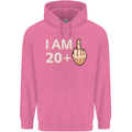 21st Birthday Funny Offensive 21 Year Old Mens 80% Cotton Hoodie Azelea