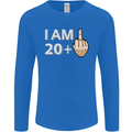 21st Birthday Funny Offensive 21 Year Old Mens Long Sleeve T-Shirt Royal Blue