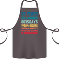 22nd Birthday 22 Year Old Cotton Apron 100% Organic Dark Grey