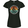 23 Year Wedding Anniversary 23rd Marriage Womens Petite Cut T-Shirt Black