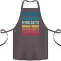 23rd Birthday 23 Year Old Cotton Apron 100% Organic Dark Grey