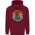 24 Year Wedding Anniversary 24th Marriage Mens 80% Cotton Hoodie Maroon