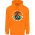 24 Year Wedding Anniversary 24th Marriage Mens 80% Cotton Hoodie Orange