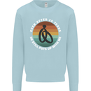 25 Year Wedding Anniversary 25th Marriage Mens Sweatshirt Jumper Light Blue
