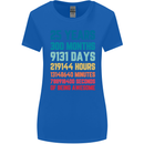 25th Birthday 25 Year Old Womens Wider Cut T-Shirt Royal Blue