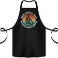 27 Year Wedding Anniversary 27th Marriage Cotton Apron 100% Organic Black