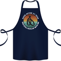 27 Year Wedding Anniversary 27th Marriage Cotton Apron 100% Organic Navy Blue