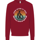 27 Year Wedding Anniversary 27th Marriage Mens Sweatshirt Jumper Red