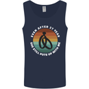 27 Year Wedding Anniversary 27th Marriage Mens Vest Tank Top Navy Blue