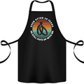 28 Year Wedding Anniversary 28th Marriage Cotton Apron 100% Organic Black