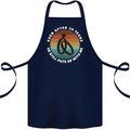 28 Year Wedding Anniversary 28th Marriage Cotton Apron 100% Organic Navy Blue