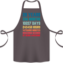 28th Birthday 28 Year Old Cotton Apron 100% Organic Dark Grey