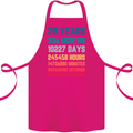 28th Birthday 28 Year Old Cotton Apron 100% Organic Pink