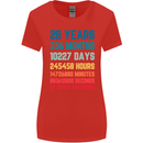 28th Birthday 28 Year Old Womens Wider Cut T-Shirt Red