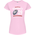 29 Year Wedding Anniversary 29th Rugby Womens Petite Cut T-Shirt Light Pink