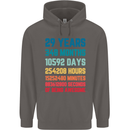 29th Birthday 29 Year Old Mens 80% Cotton Hoodie Charcoal