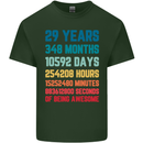 29th Birthday 29 Year Old Mens Cotton T-Shirt Tee Top Forest Green