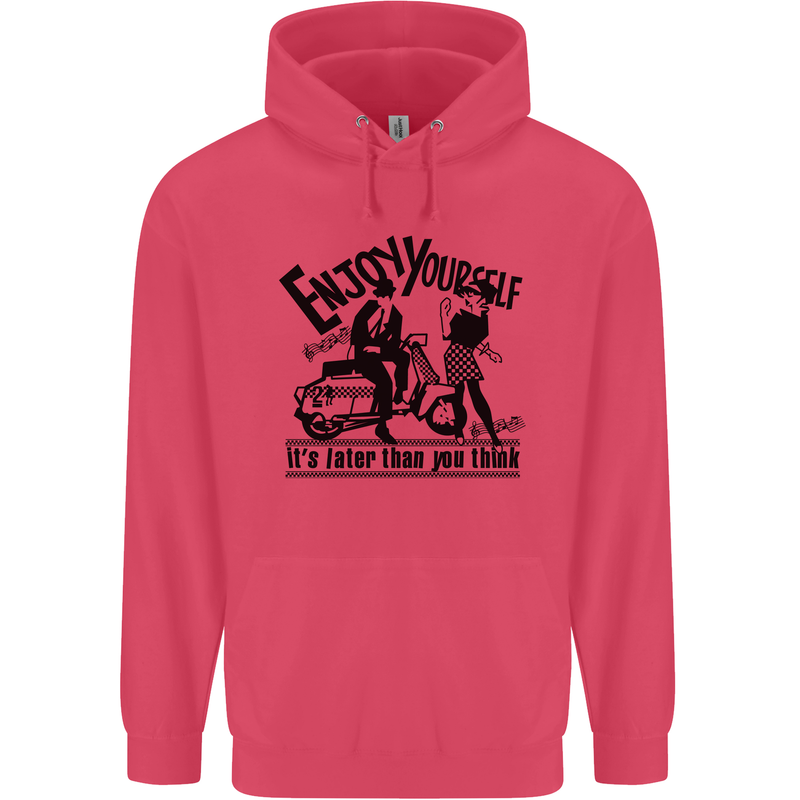 2Tone Enjoy Yourself 2 Tone SKA Music Childrens Kids Hoodie Heliconia