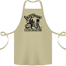 2Tone Enjoy Yourself 2 Tone SKA Music Cotton Apron 100% Organic Khaki