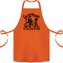 2Tone Enjoy Yourself 2 Tone SKA Music Cotton Apron 100% Organic Orange